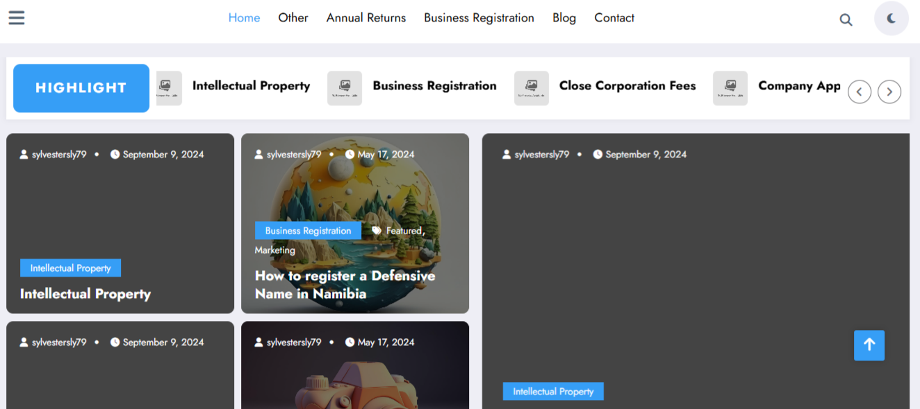 BIPA Registration Freelancer Website